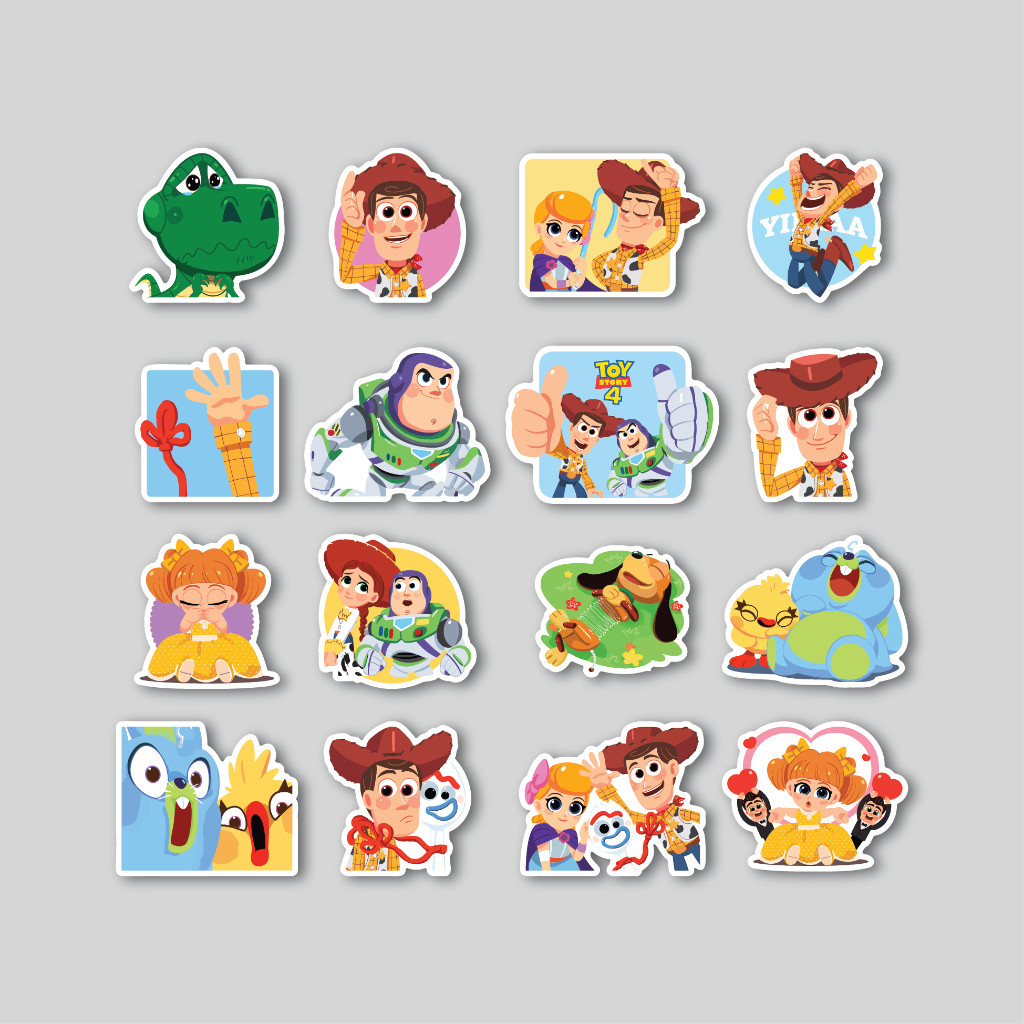 

Sticker Pack Toy Story 4 | Sticker Tumblr Laptop | Stiker Koper Helm 5.0 84 Penilaian