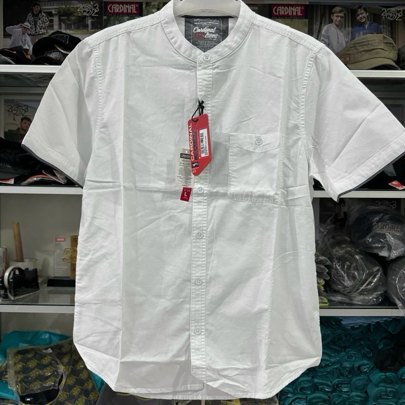 PARXETSHOP  Baju Koko Cardinal Bigsize Original Lengan Pendek / Kemeja Koko Cardinal Jumbo