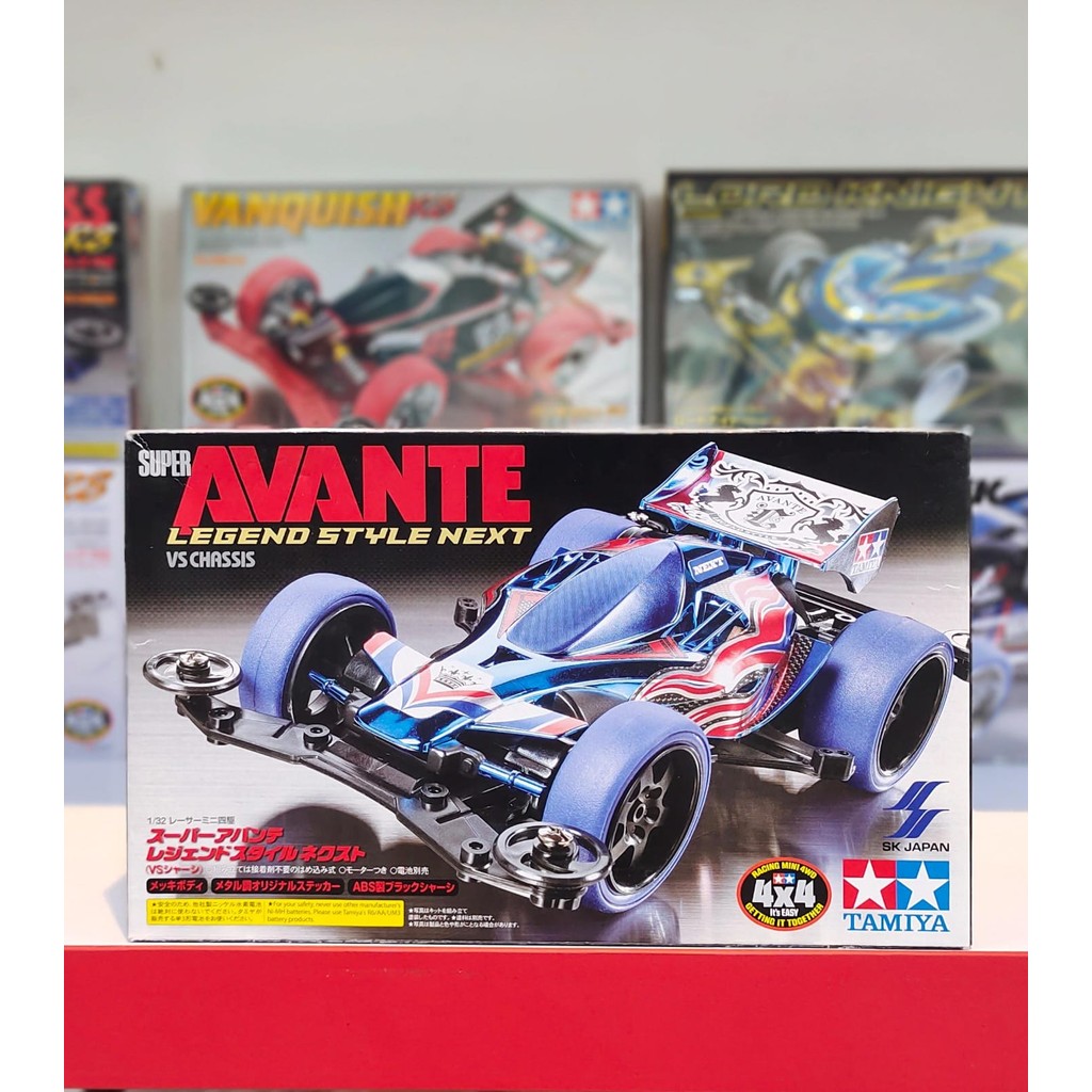 Tamiya 92353 Super Avante Legend Style Next Blue Plated (VS Chassis)