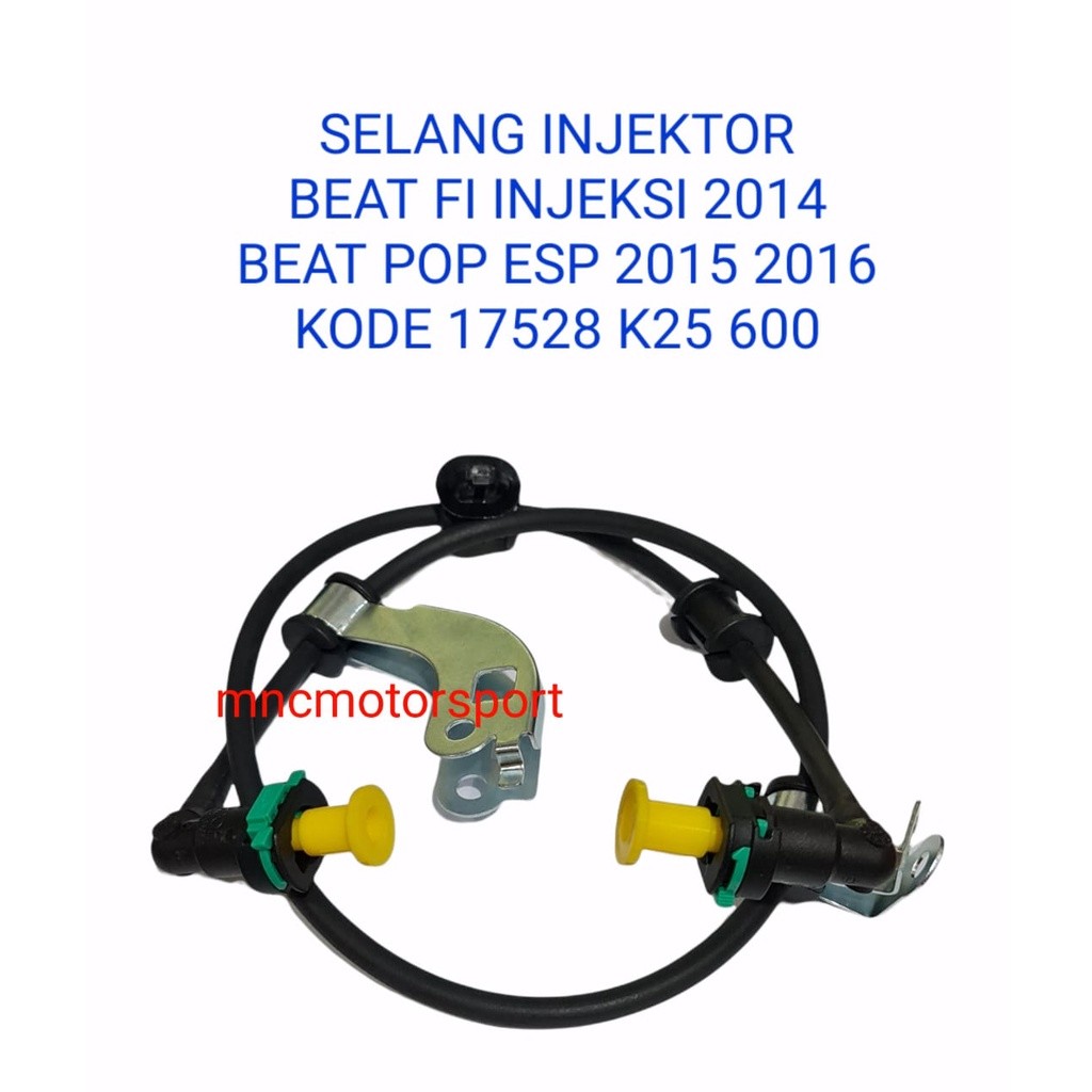 SELANG INJEKTOR BEAT FI 2014 BEAT POP ESP 2015 2016 KODE K25