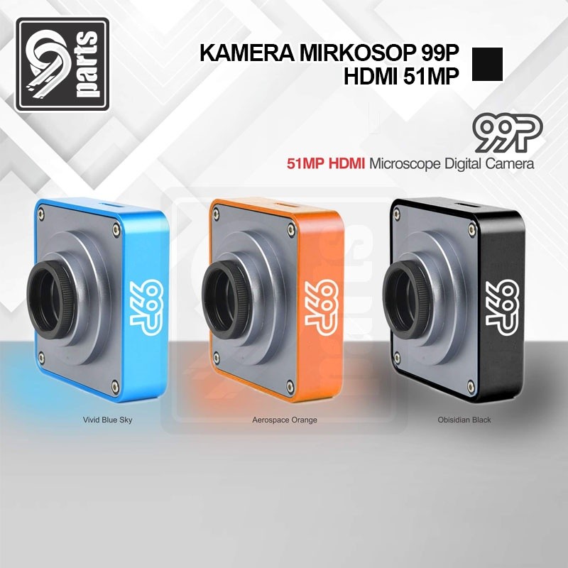 Kamera Mikroskop HDMI 99P 51Mp Kualitas Terbaik / Kamera Mikroksop HDMI Original
