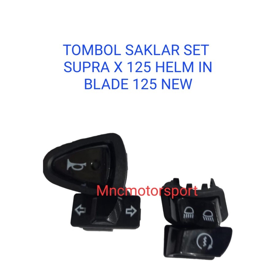 TOMBOL SAKLAR SET ISI 4 SUPRA X 125 HELM IN