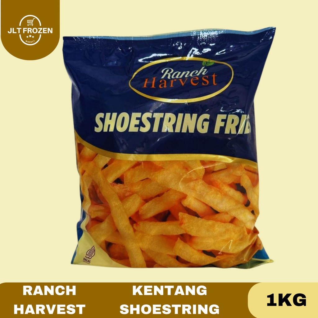 

Ranch Harvest Shoestring Fries / Kentang Shoestring / Kemasan 1Kg