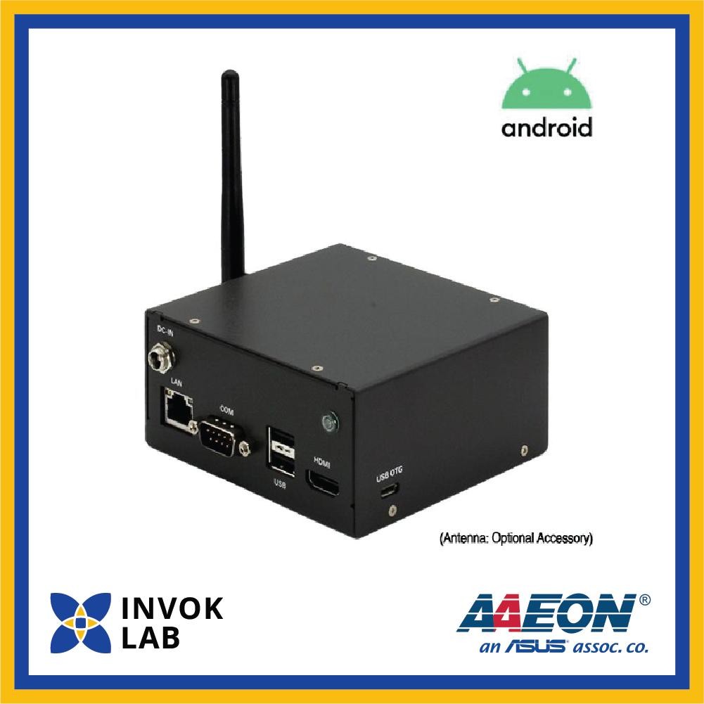 AAEON BOXER-RK88 Fanless Embedded Box PC with Rockchip RK3288