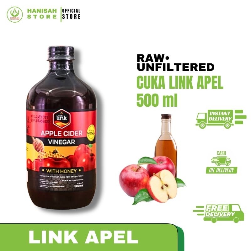 

CUKA APEL LINK •WITH HONEY• 500ml