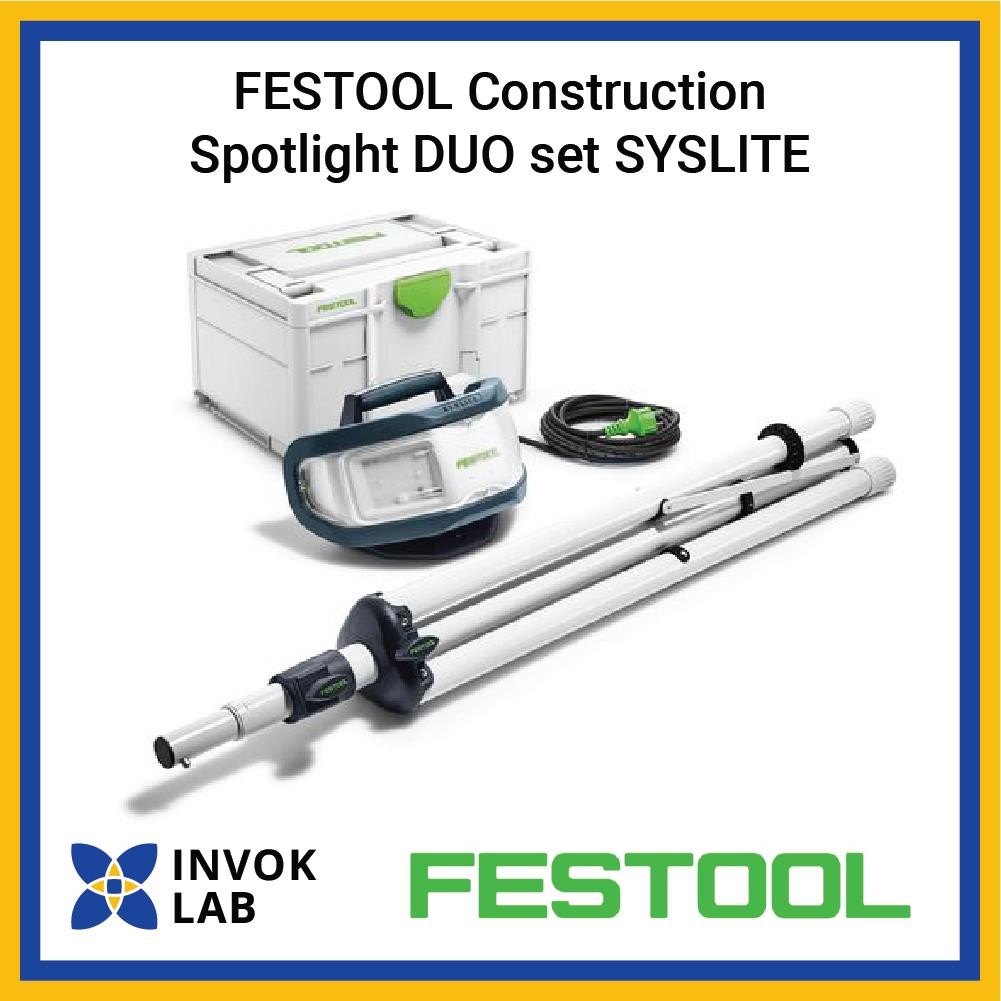 FESTOOL Construction Spotlight DUO Set SYSLITE