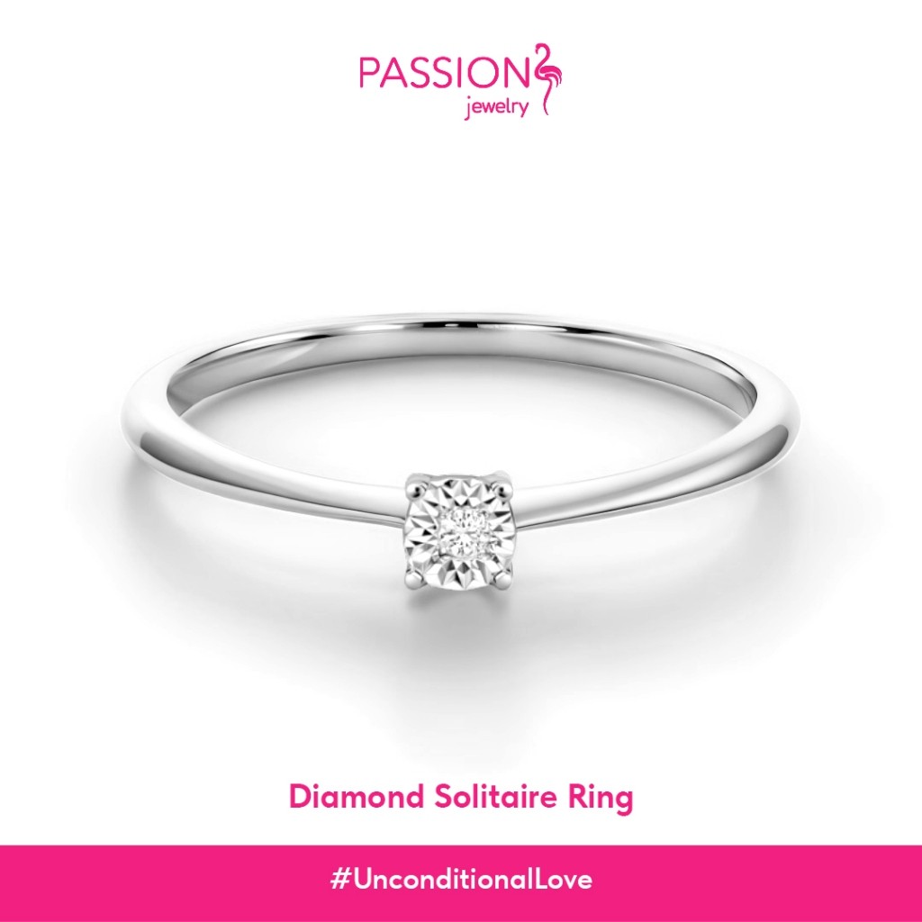 Cincin Berlian Wanita Soliter Passion Jewelry CWS0492