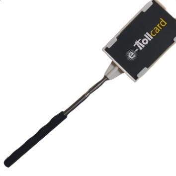 Tongtoll /tongkat e toll gto premium alumunium - Putih