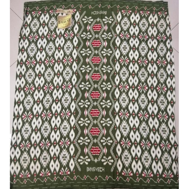 Sarung Goyor Printing Bin Syech Semi Tenun Terlaris Di toko... Goyor