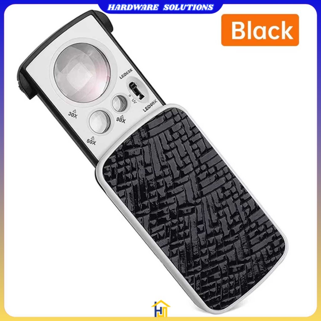 

Kaca Pembesar Magnifying Glass Jewelry Repair Tool with LED - NO.774-3ZX1