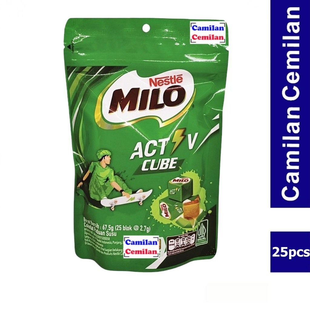 

Milo Activ Cube isi 25 pcs x 2.7 gr