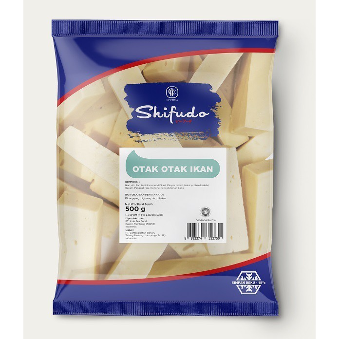 

Olahan Ikan Shifudo Otak-Otak Kotak 500 Gram