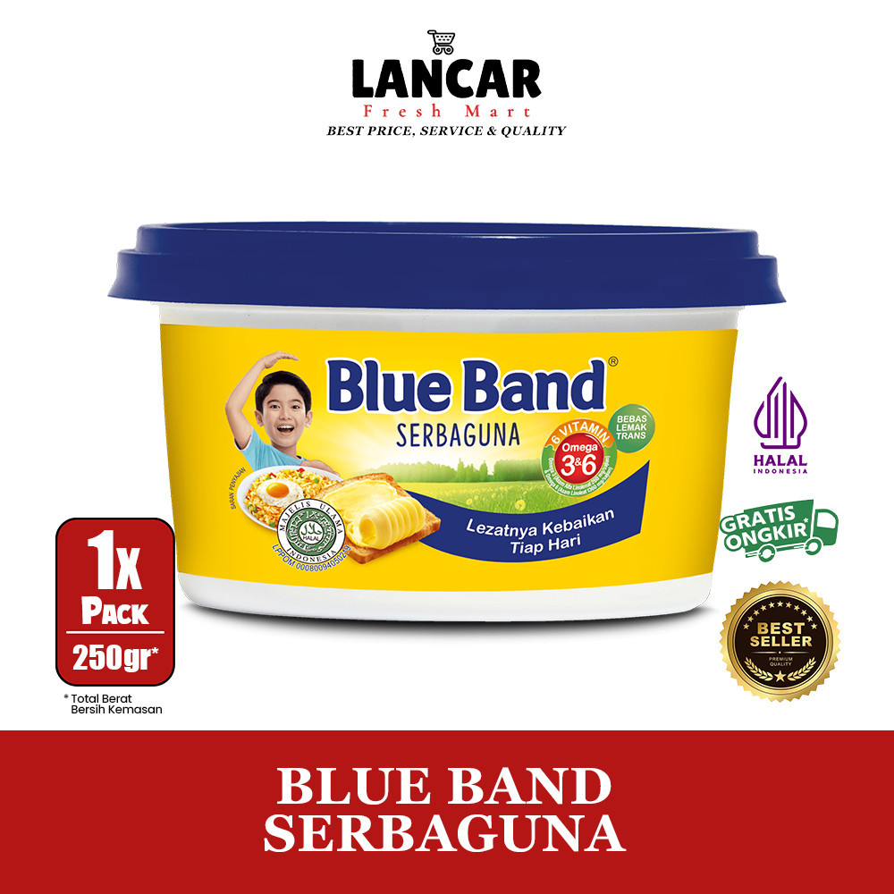 

BLUE BAND SERBAGUNA 250GR