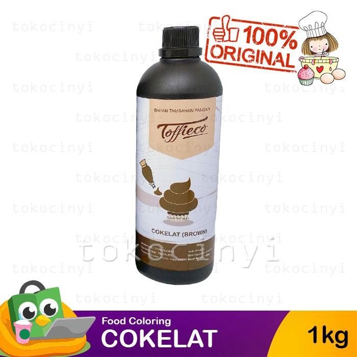 

viral.shop8 Toffieco Food Color / Colour / Coloring 1 kg - Cokelat