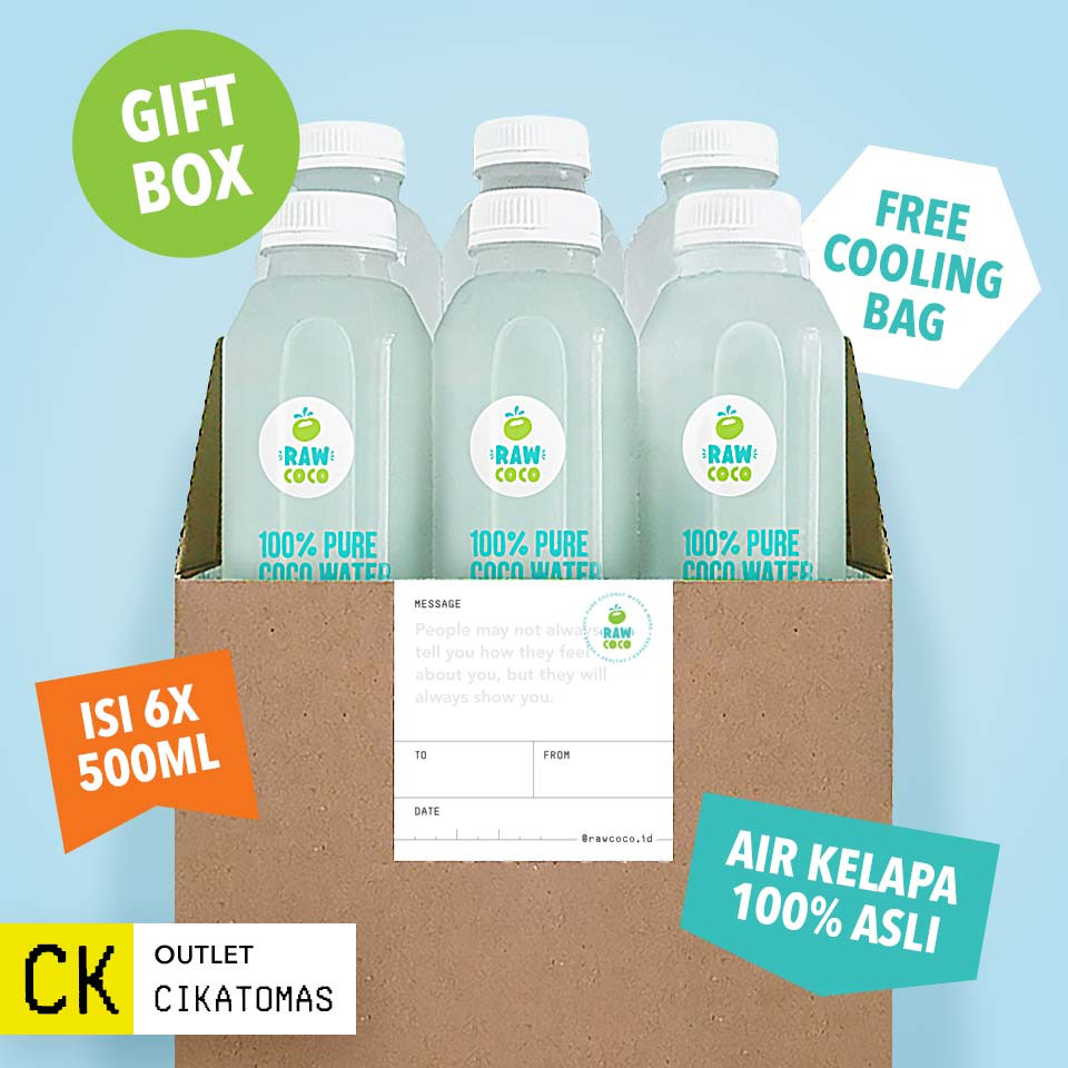 

Hamper Gift Box Air Kelapa Muda RAW Coco Dingin Dan Segar