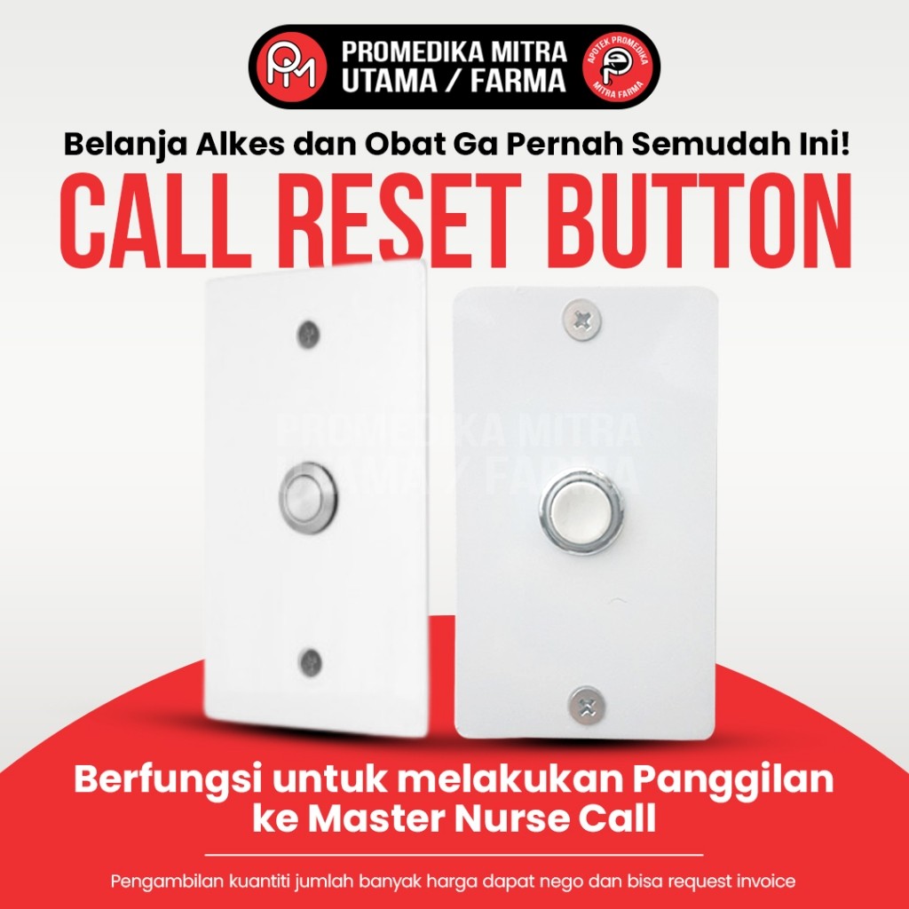 Call Reset Button Nurse Call Aklab CR920 Support Aiphone