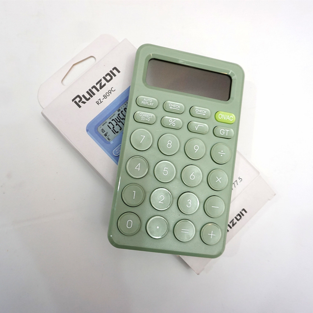 

RZ-809C Pro kalkulator tombol besar kalkulator layar besar 12 bit kalkulator