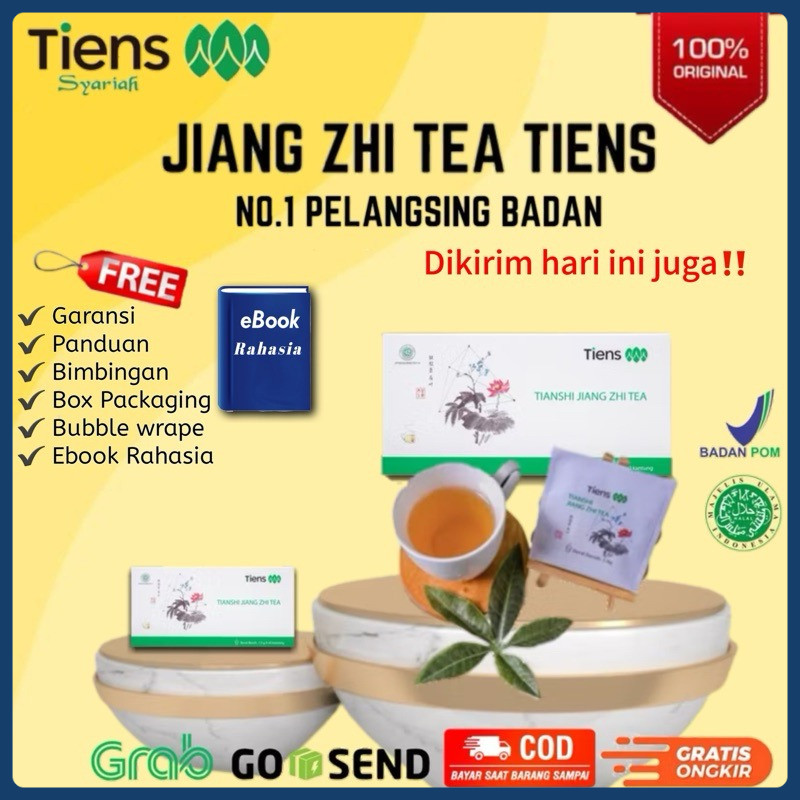 Pelangsing Badan Tiens Jiang Zhi Tea Teh Pelangsing Detox Diet Detoks Tianshi Terbaik