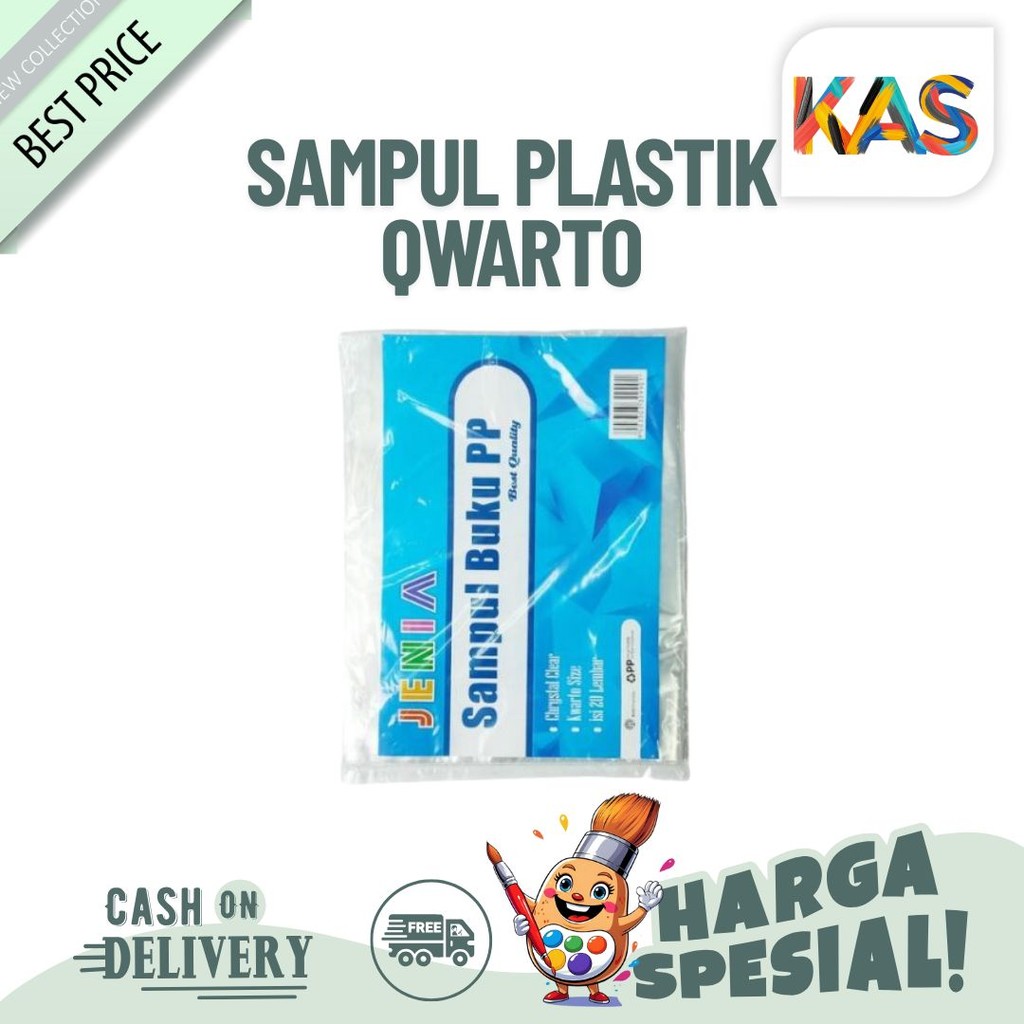 

Sampul PLASTIK untuk buklu Sampul QUARTO Ukuran (Sidu 38,58) Merek JENIA Tebal