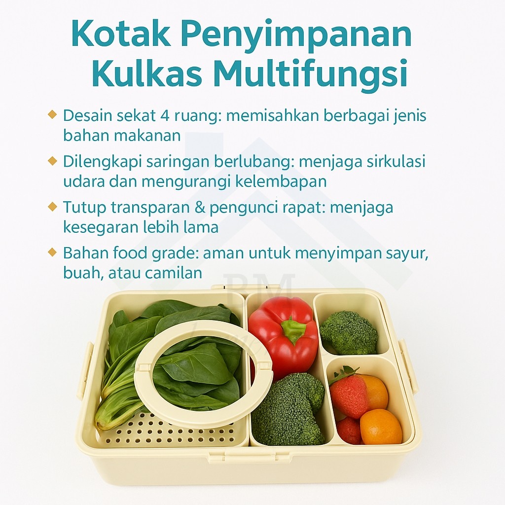 Kontainer Kulkas Tempat Penyimpanan Kotak / Kotak Kulkas /Kotak Penyimpanan Makanan