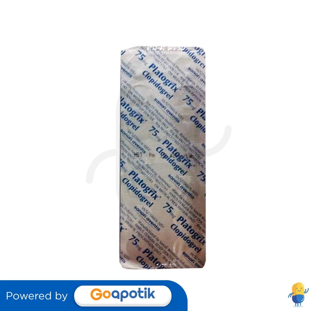 Platogrix 75 Mg Strip 14 Tablet
