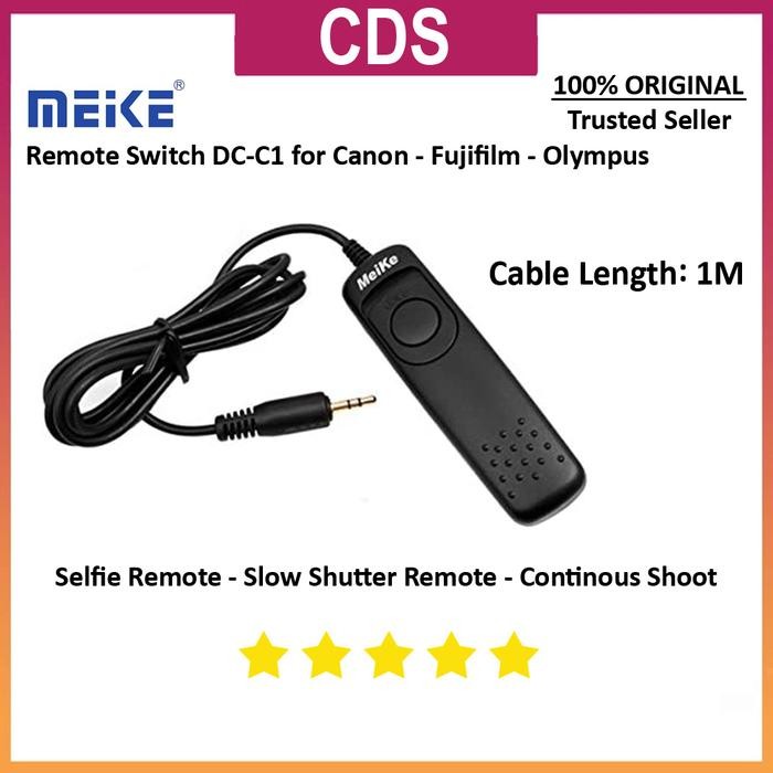 CDS Remoto Shutter Kamera MC-DC-1 for Canon Fujifilm Olympus - Remote Kamera Canon 1200D EOS RP Fuji