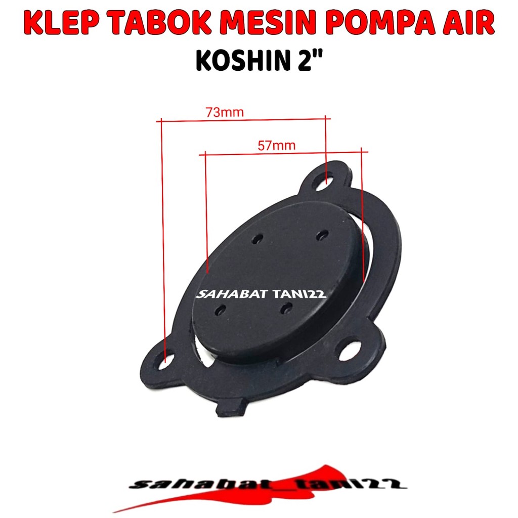 Klep Pompa Aiir 2 INCH KOSHIN Klep Waterpump 2 Inch Koshin Klep Mesin Pompa Air 2 INCH