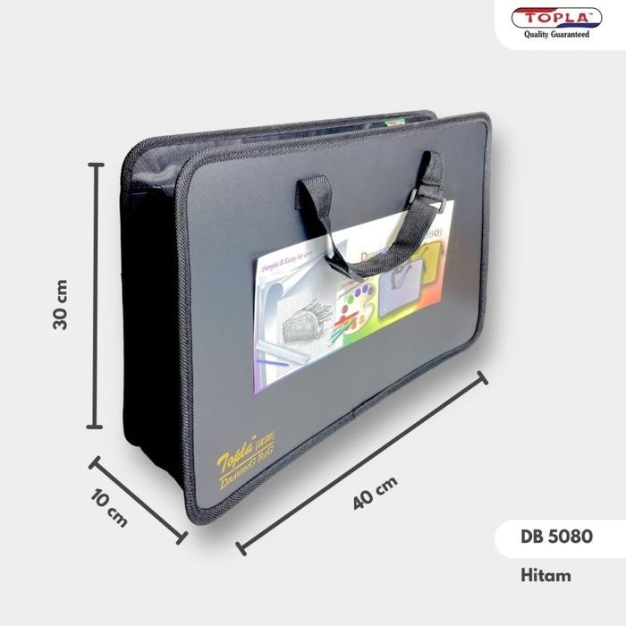 

AHHA DRAWING BAG ARTIST CASE ART PORTOFOLIO BAG MAP TAS GAMBAR A2 A3 - TOPLA 5080 F4