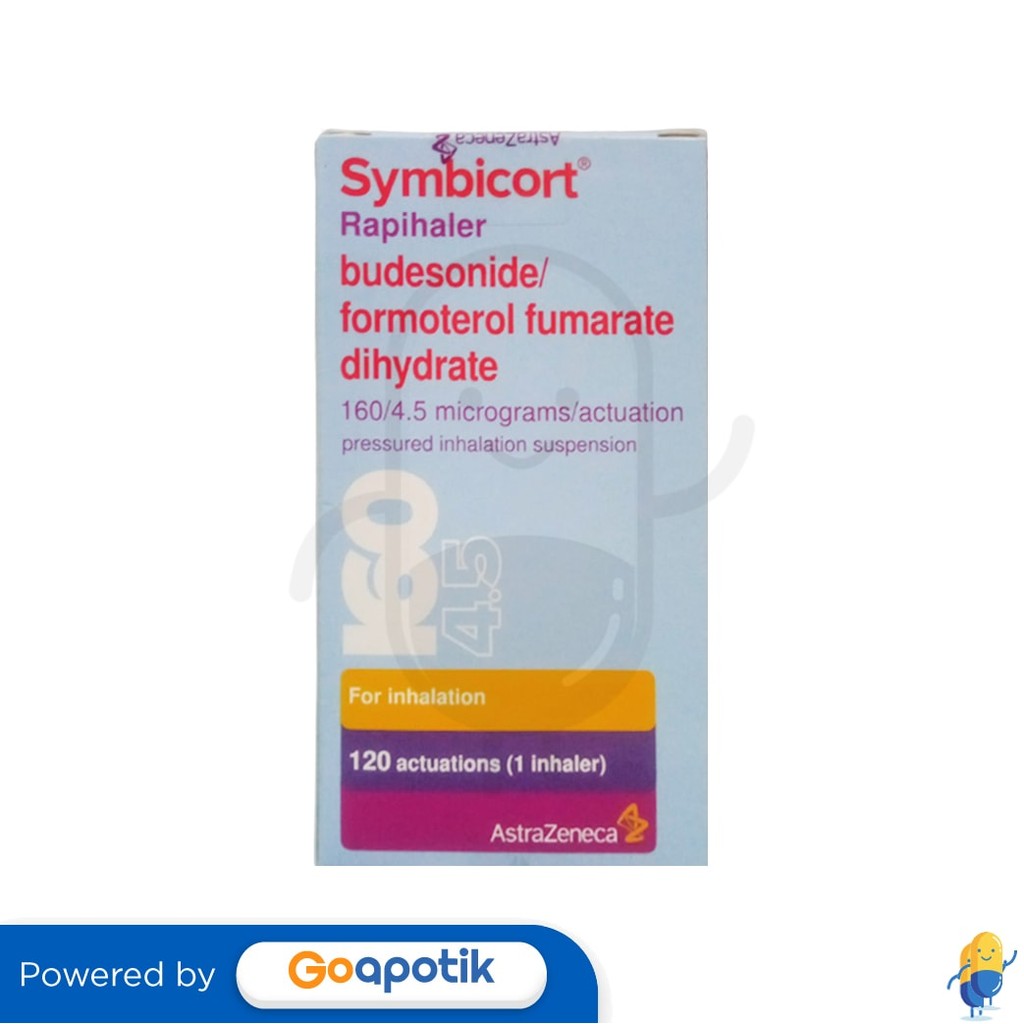 Symbicort 160/4.5 Mcg Rapihaler 120 Doses