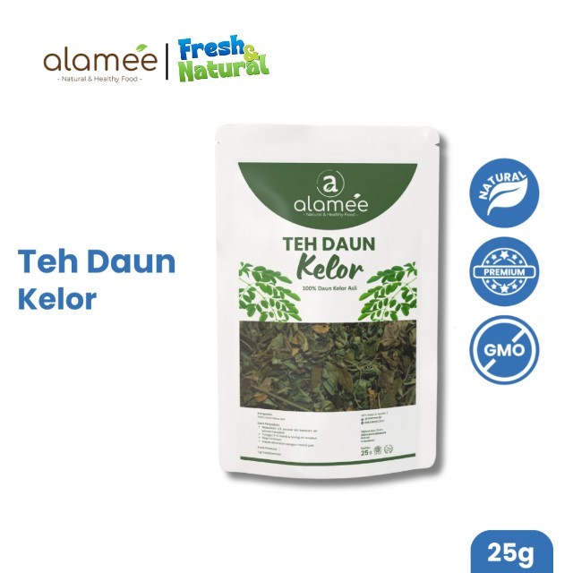 

Teh Daun Kelor Tea Bunga Herbal Alami Organic Natural Non Msg Siap Seduh 25gr fresh and natural