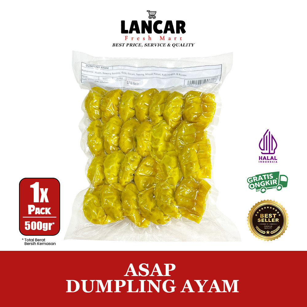 

ASAP DUMPLING AYAM 500GR / ASAP DUMPLING AYAM 500GR
