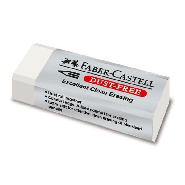 

Lalafyt Eraser / Penghapus Pensil Putih Besar - FABER CASTELL