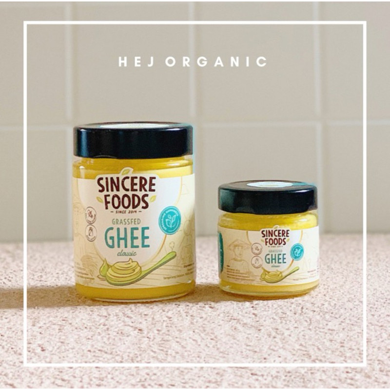 

Ghee Clarified Butter Grassfed By Sincere Foods