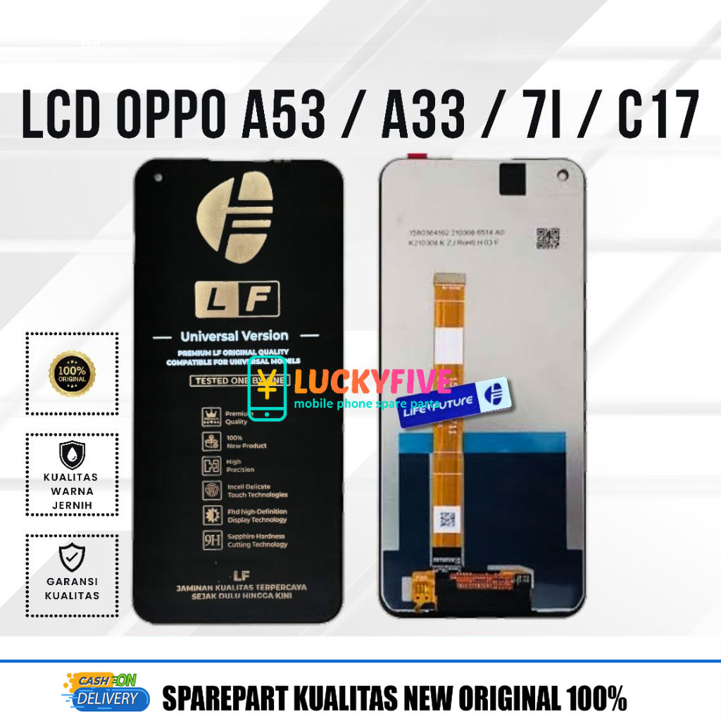 LCD Realme C17 Original 100% LF Garansi 1 Minggu