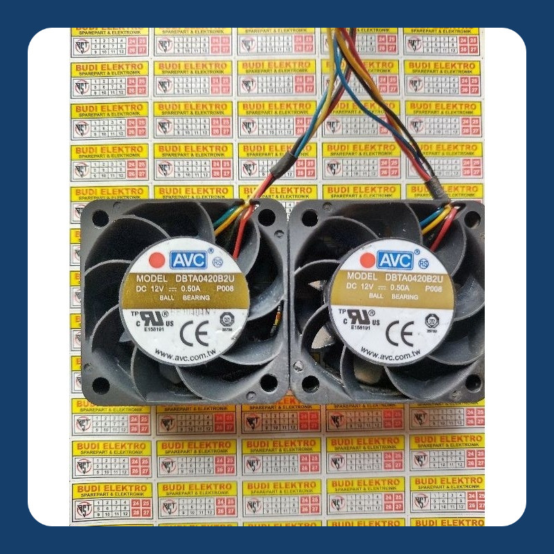 KIPAS FAN HIGH SPEED 4X4 DC12V Tebal (2cm)