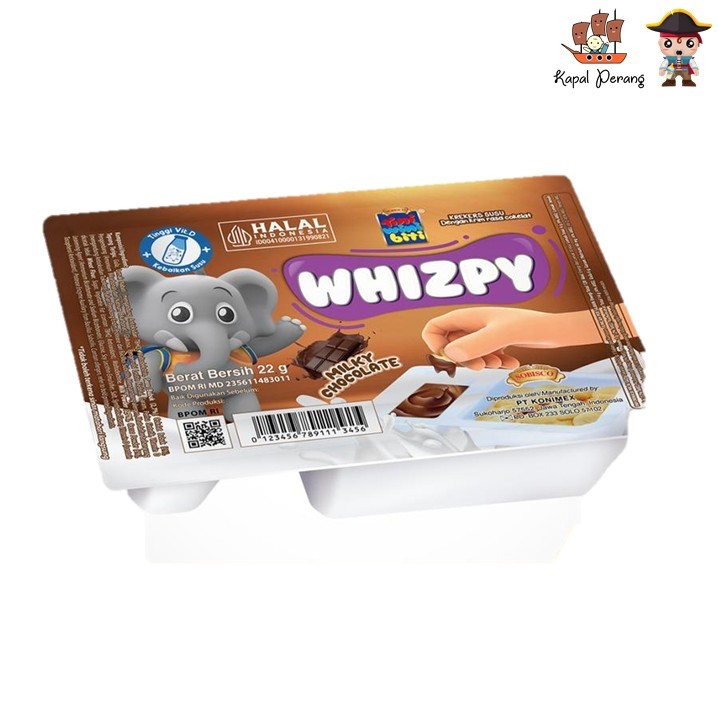 

Tini Wini Biti Whizpy Milky Chocolate - 22 gram