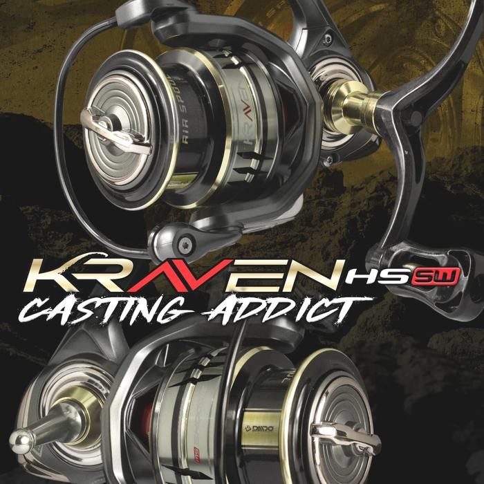 Reel Daido Kraven 2000,3000 ,HS,SW - Cream, 1000 HS Sw