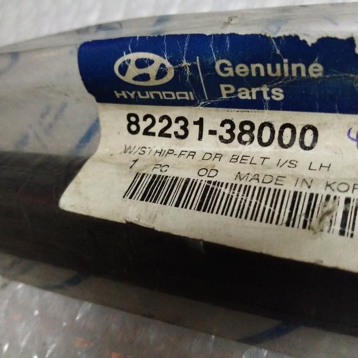 82231 38000 weatherstrip hyundai sonata ef in fr lh TOP