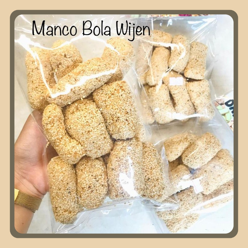 

Manco Bola Wijen 500gr 250gr Kue Muacho Ketan