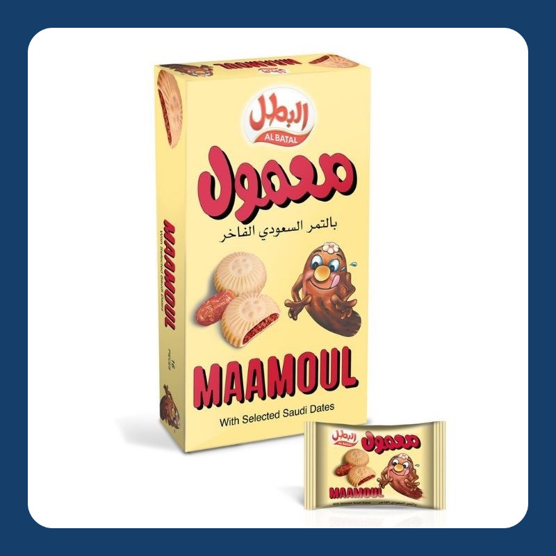 

Maamoul al batal biskuit kurma saudi arabia oleh-oleh haji / umroh isi 16pcs exp Terbaru mamul mamoul maamul