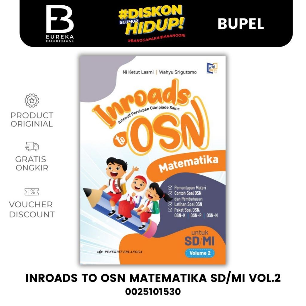ERLANGGA - INROADS TO OSN MATEMATIKA UNTUK SD/MI VOLUME 2