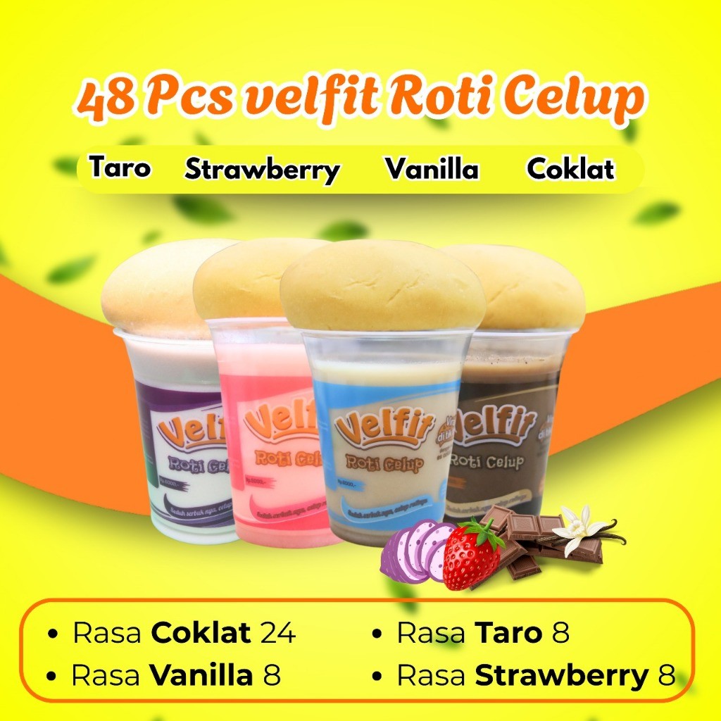 

PAKET RESELLER TANPA TOPPING SEREAL 48pcs mix 4 rasa