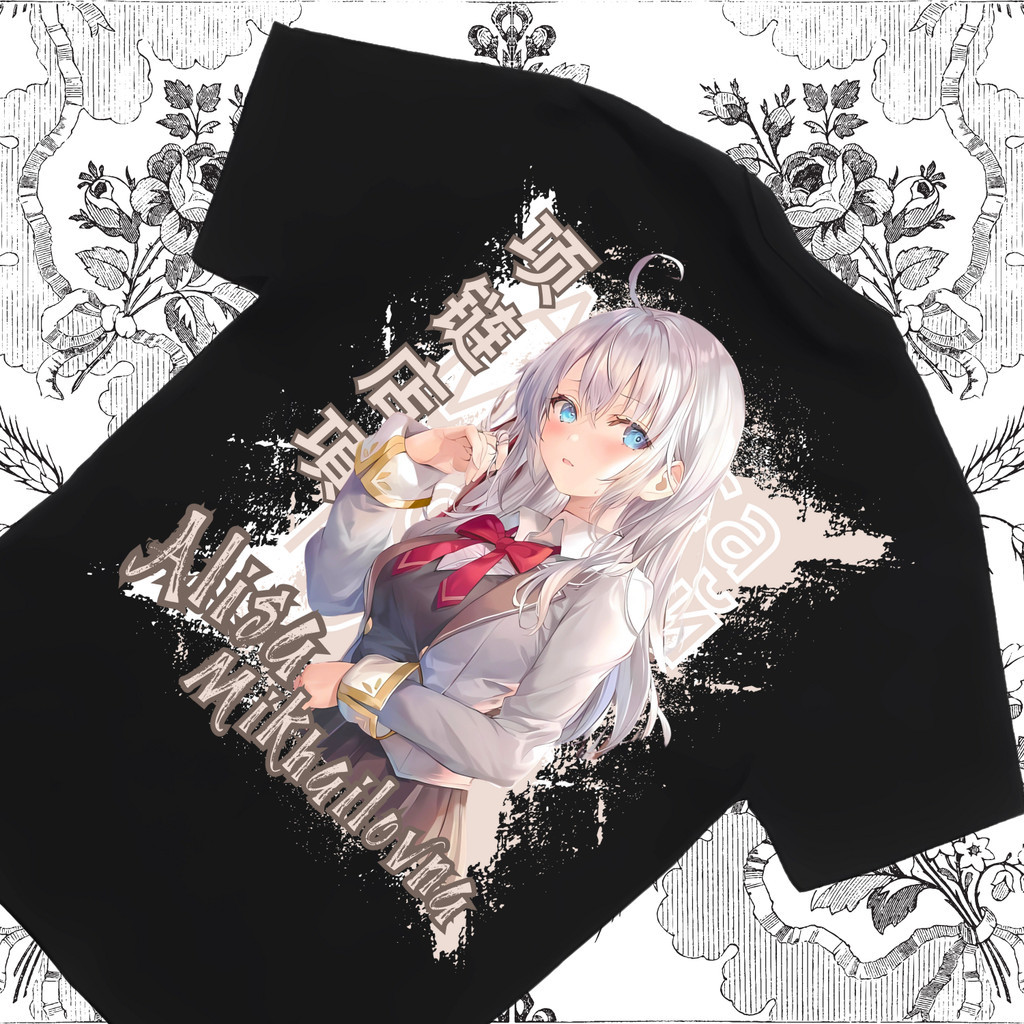 Kaos Anime Alya Mikhailovna Kujou Tokidoki Bosotto Russia Katun Premium  V1 - Kaos Anime Roshidere A