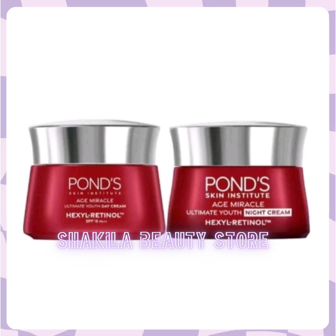 Ponds Age Miracle Day Cream/ Night Cream