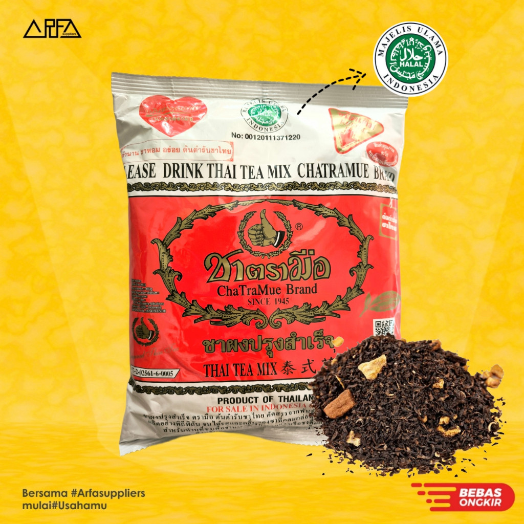

NEW Thai Tea Chatramue 400gr - Serbuk Teh Thai Tea PREMIUM