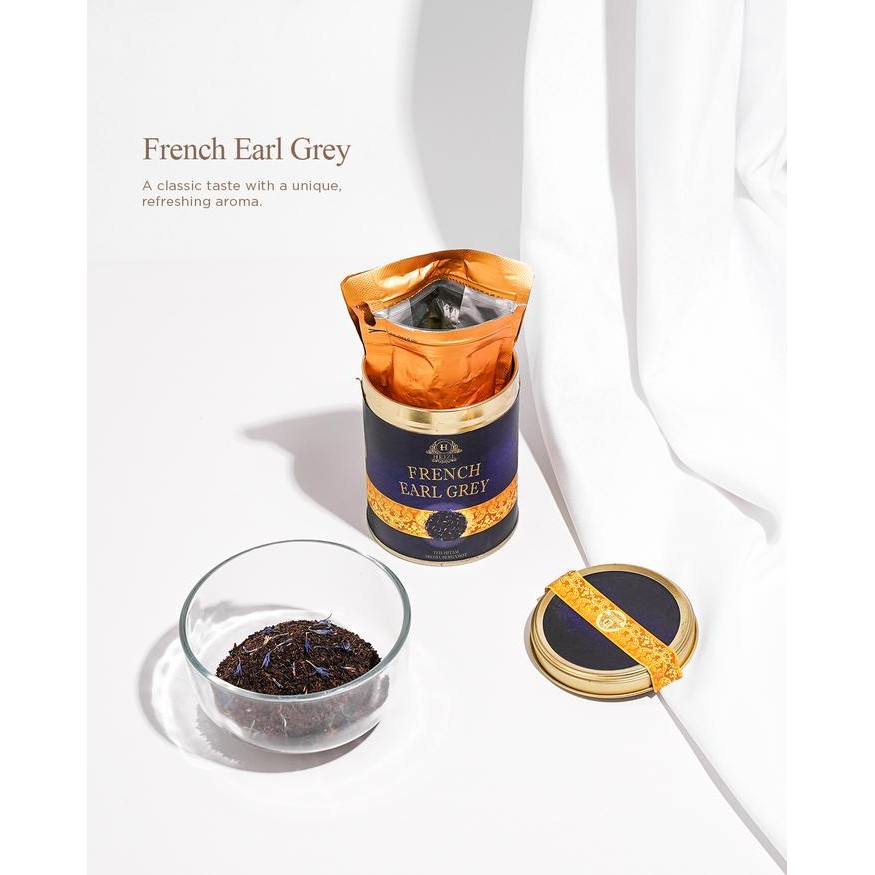 

Mumpung Murah HEIZL French Earl Grey Black Tea Bergamot Oil Special Blend Teh Hitam Premium 50gr