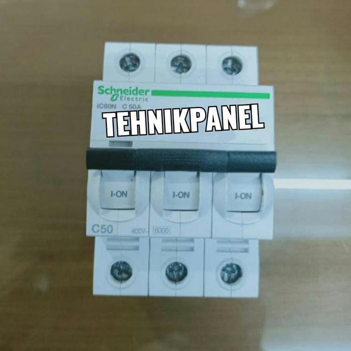 MCB 3P 50A IC60N SCHNEIDER