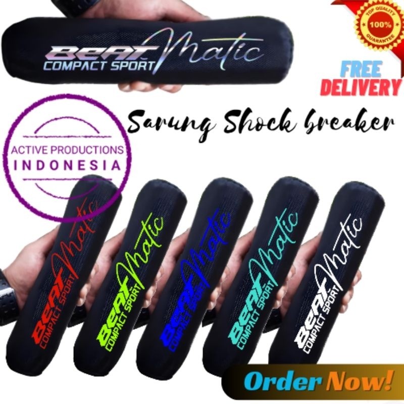 [PREMIUM ORIGINAL] Sarung shock breaker belakang BEAT Varian Baru | cover shok breaker
