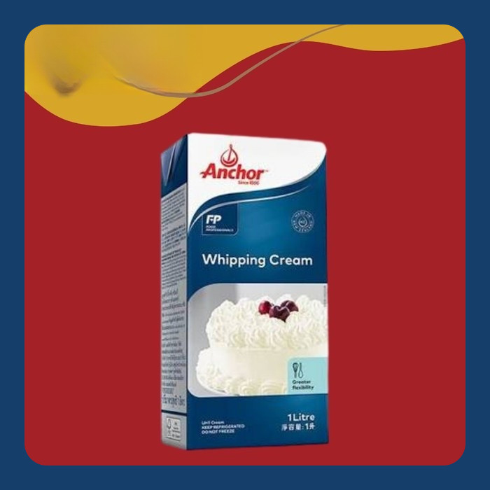 

SANS Anchor Whipping Cream Full Cream 1 Liter (GOSEND/GRAB Only)