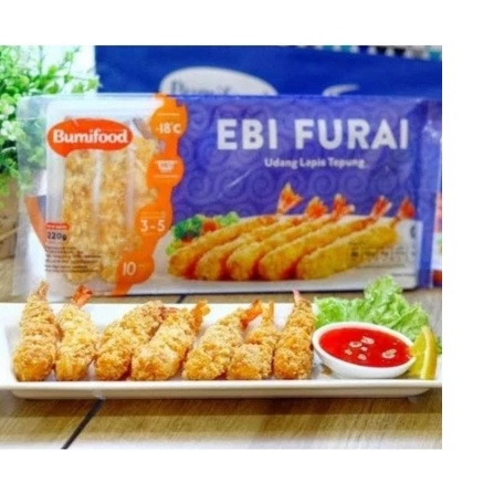 

Bumifood Ebi Furai (Udang Lapis Tepung Beku) - berat 220 gr